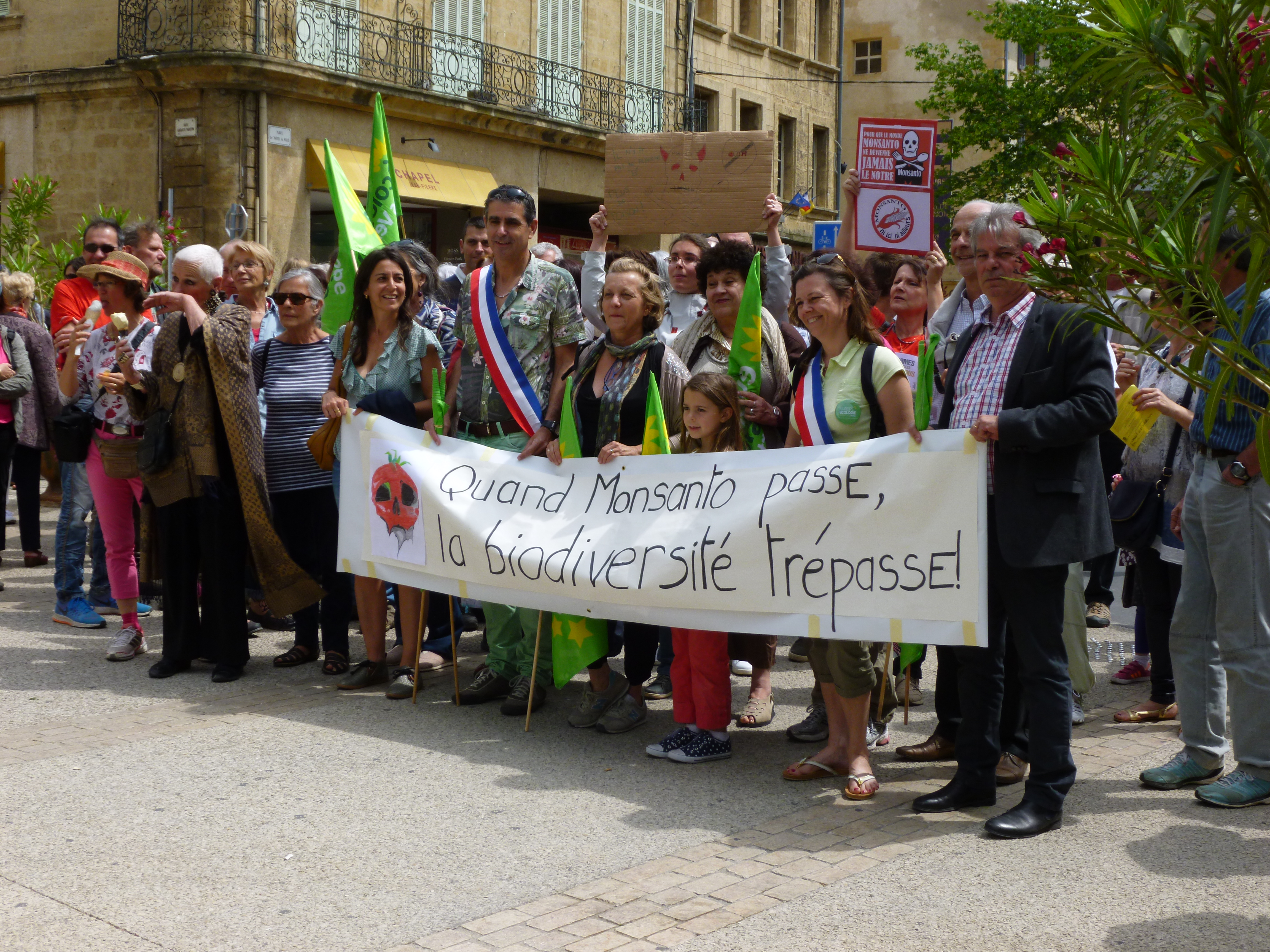 Salon-de-Provence a marché contre Monsanto! | Pays Salonais